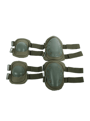 Rodilleras Coderas Tradicional Tactica Airsoft  