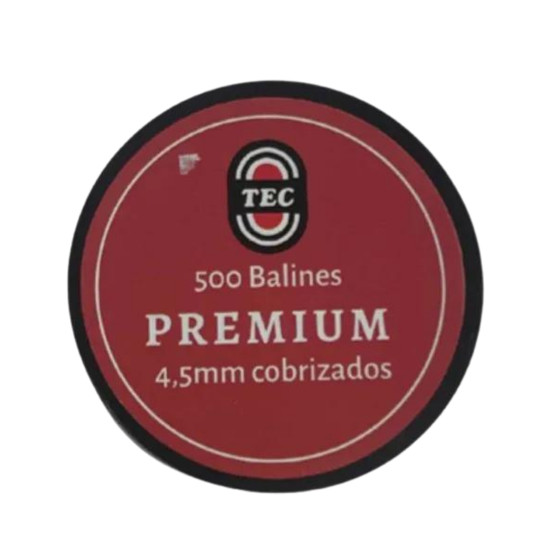 Balin Metálico TEC 500 PCS Premium Cal. 4.5 mm 