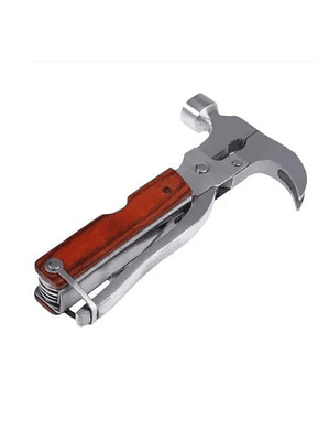 Multi Herramienta Martillo + Alicate + Supervivencia 10 En 1 + Est