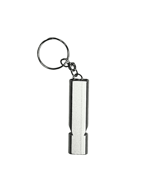 Silbato Metalico Guía Scout Camping