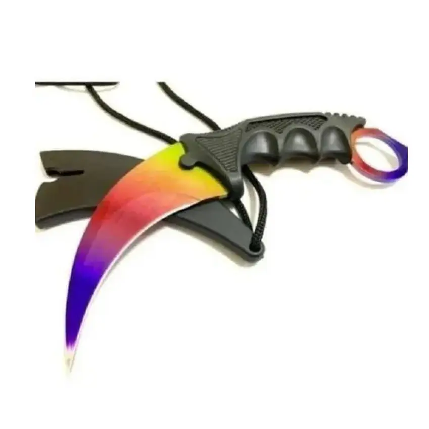 Cuchillo Karambit Cadena Tactico Militar Camping 5