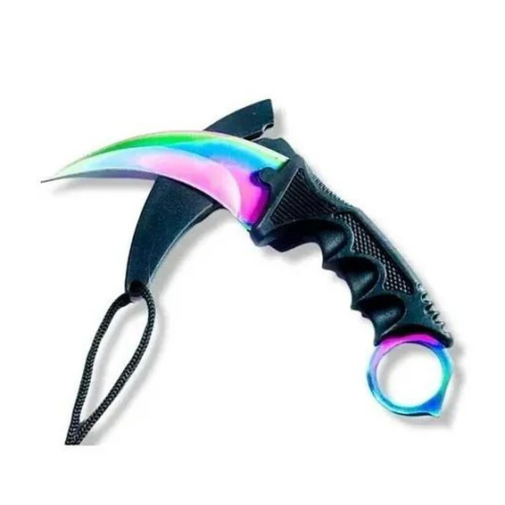 Cuchillo Karambit Cadena Tactico Militar Camping 6