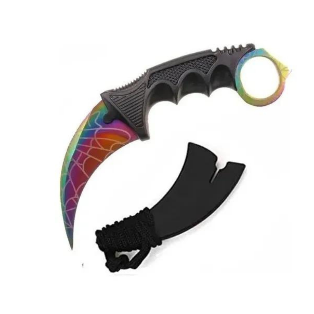 Cuchillo Karambit Cadena Tactico Militar Camping