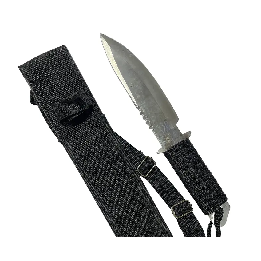 Corta Pluma Cuchillo Tactico Militar + Funda Defensa 2