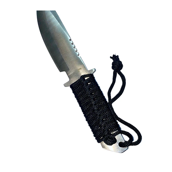 Corta Pluma Cuchillo Tactico Militar + Funda Defensa 3
