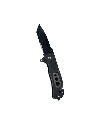 Cuchillo Corta Pluma Tactico Militar + Rompe Vidrio