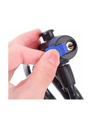 Cuerda Candado Seguridad Bicicleta Llave -Montañismo