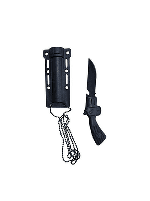 Cuchillo Cortapluma Forma Revolver -Colgante