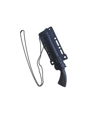 Cuchillo Cortapluma Forma Revolver -Colgante