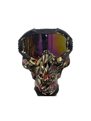 Mascara Antiparra Airsoft Táctica Calavera