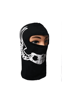 Balaclava Lycra Térmica Tactica Calavera - Moto Ciclismo