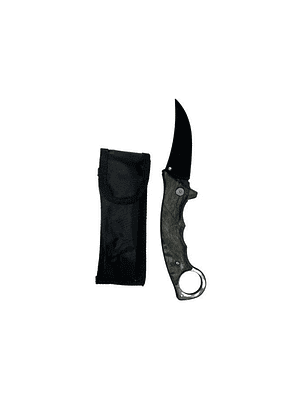 Cuchillo Tactico Militar Karambit Cortapluma Caza Ramas