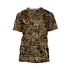 Polera Manga Corta Diseño Camuflaje Caza DryFit