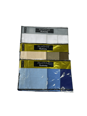 PACK 3X1 PAÑUELOS PILATHUS VARIOS COLORES