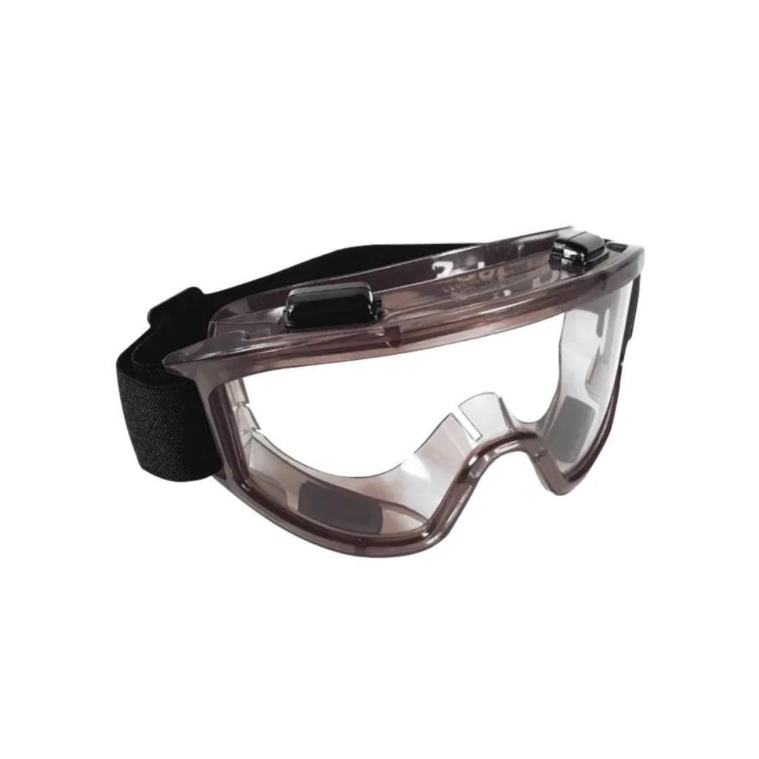 Antiparra Lentes Moto Cristales Negro Montura Transparente 100% UV 