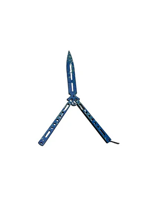 SIN STOCK Cuchillo Navaja Mariposa Cuchillo - Practica Sin Filo