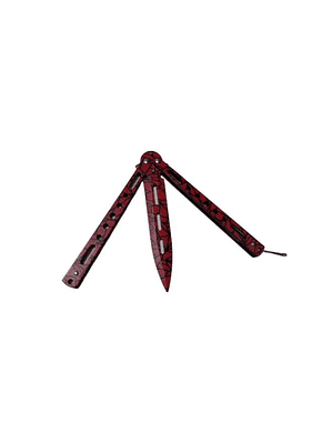 OPTIMIZAR Cuchillo Navaja Mariposa Cuchillo - Practica Sin Filo 