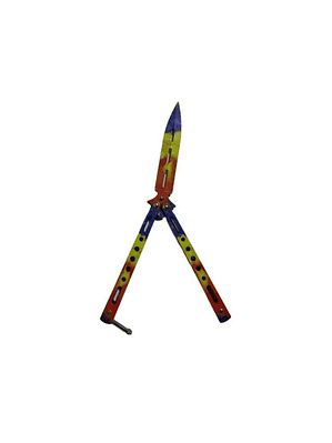 Cuchillo Navaja Mariposa Cuchillo - Practica Sin Filo