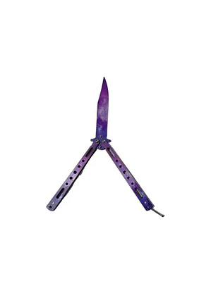 SIN STOCK Cuchillo Navaja Mariposa Cuchillo - Practica Sin Filo 