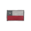Parche Uniforme Tactico Bandera De Chile Varios Bordes 8x5 cm