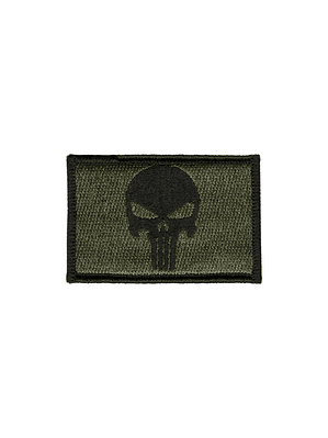 Parche Uniforme Tactico Bandera Punisher Chile
