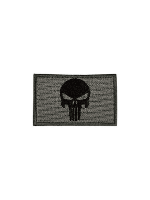 Parche Uniforme Tactico Bandera Punisher Chile 