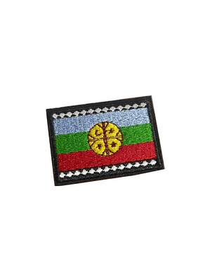 Parche Uniforme Táctico Bandera Mapuche Sin Velcro