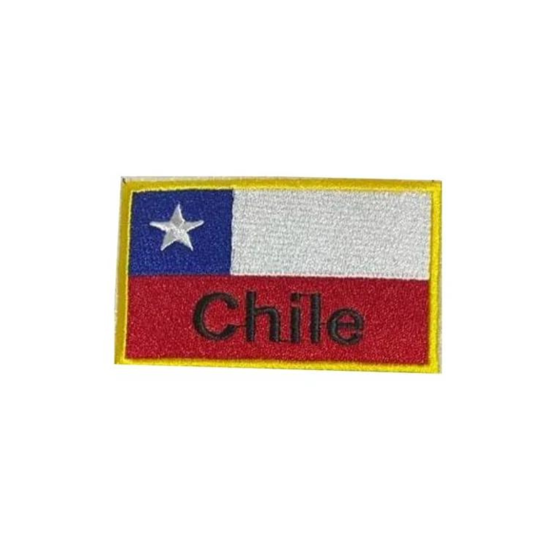 Parche Uniforme Tactico Bandera De Calavera Chile Varios