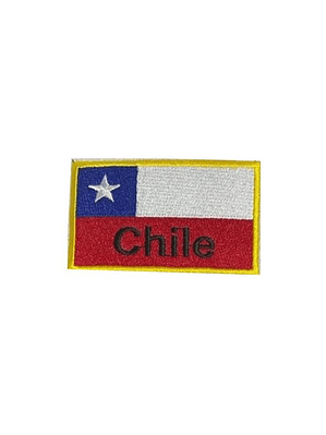 Parche Uniforme Táctico Bandera Chile 8cm