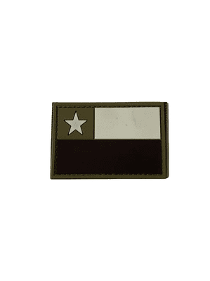 Parche Uniforme Tactico Bandera De Chile Goma