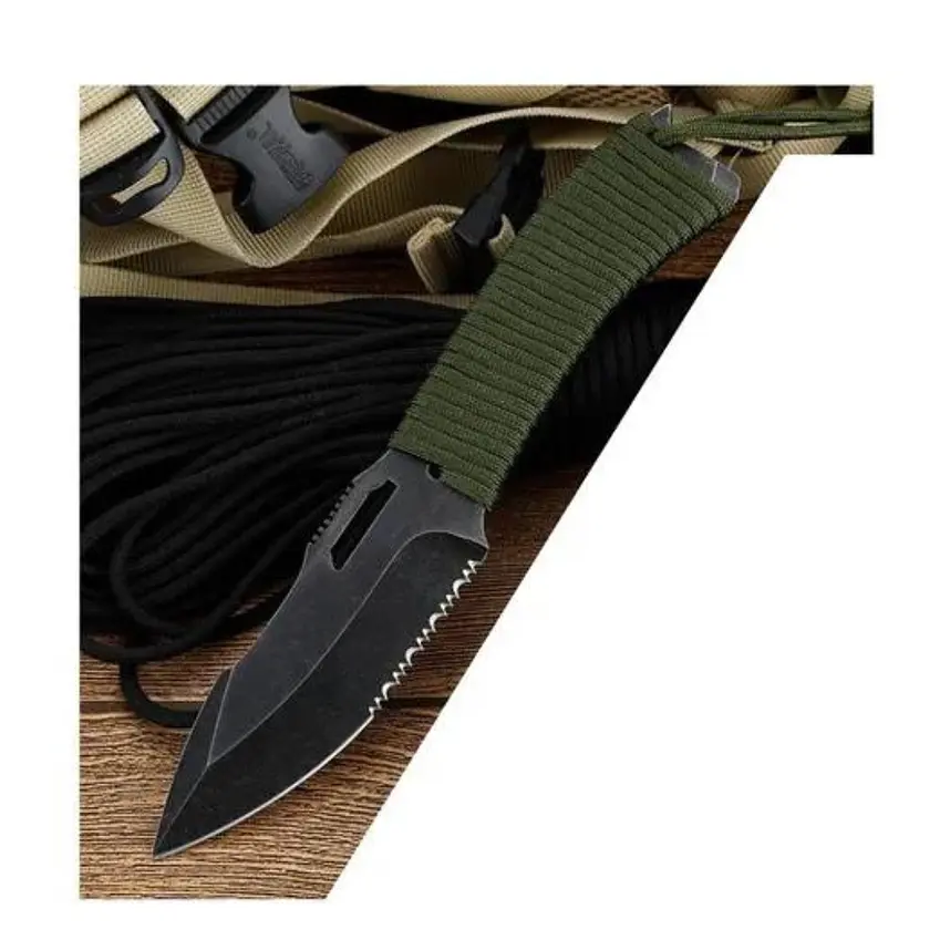 Cuchillo Caza Aire Libre Acero Inoxidable 10