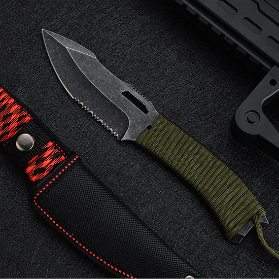 Cuchillo Caza Aire Libre Acero Inoxidable 8