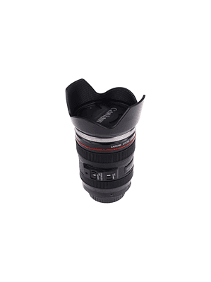 Taza Termo Cafe Tazon Tipo Lente Camara Fotografica Alumino