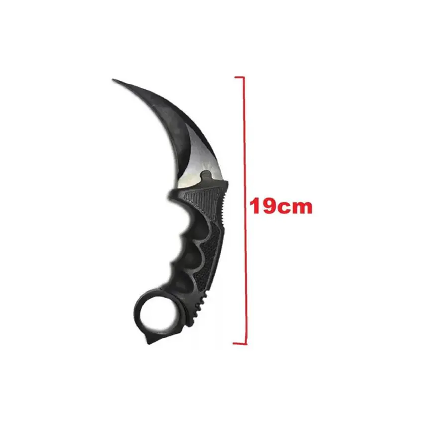 Cuchillo Karambit Cadena Tactico Militar Camping 8