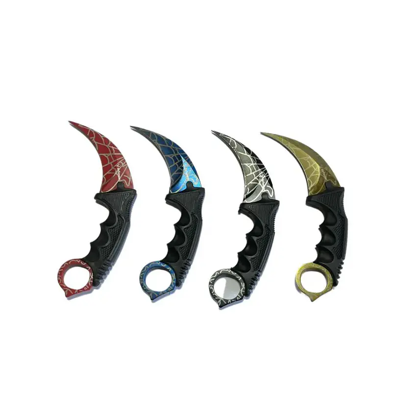 Cuchillo Karambit Cadena Tactico Militar Camping 2