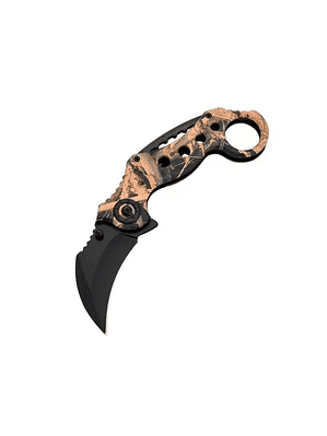 Cuchillo Tactico Corvo Camuflaje Camping Karambit 