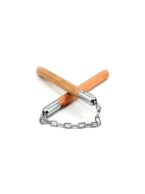 Nunchaku Madera Practico Artes Marciales 31 cm