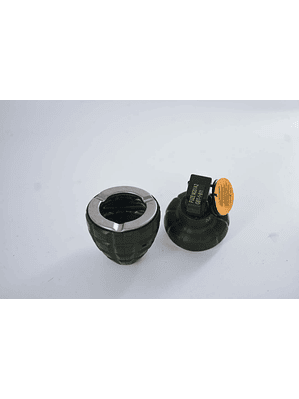 Encendedor Zippo Granada Metal Airsoft + Cenicero