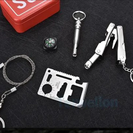 KIT SOS SUPERVIVENCIA TÁCTICO MILITAR 12
