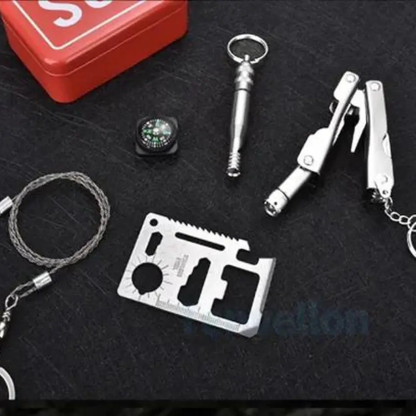 KIT SOS SUPERVIVENCIA TÁCTICO MILITAR 12
