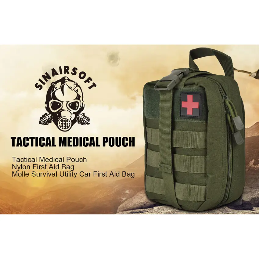 Bolso de Primeros Auxilios Militar Táctico  13