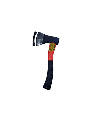 Hacha Mano 800 gr - Mango Fibra Vidrio - Goma - Fluorecente