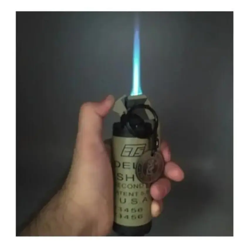Encendedor Soplete Tactico Recargable Mod Granada 2