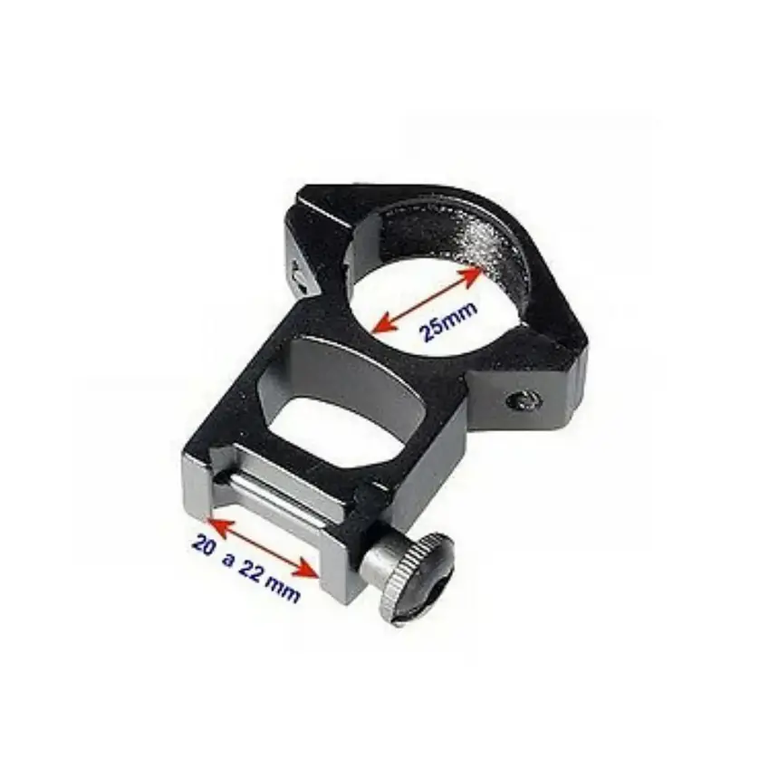 Montura Picantinny Soporte Linterna Rifle Mira Telescópica Airsoft 11 mm 6