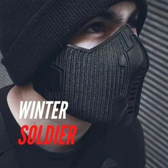 Máscara 3D Soldado Invierno -  Airsoft Certificada 7