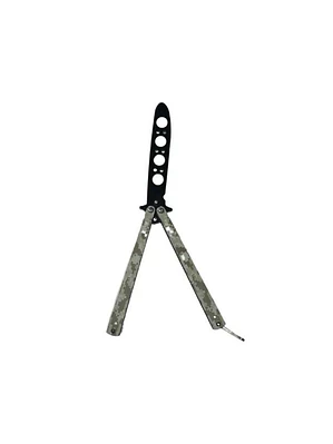 SIN STOCK Cuchillo Navaja Mariposa Cuchillo - Practica Sin Filo