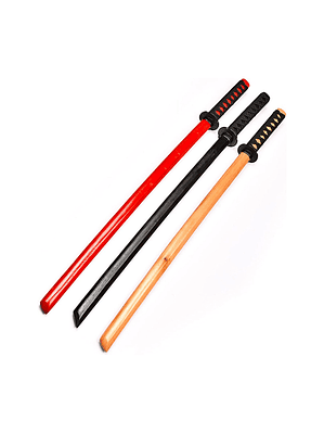 Katana Espada Samurái Madera Kendo Cosplay madera juguete 73cm