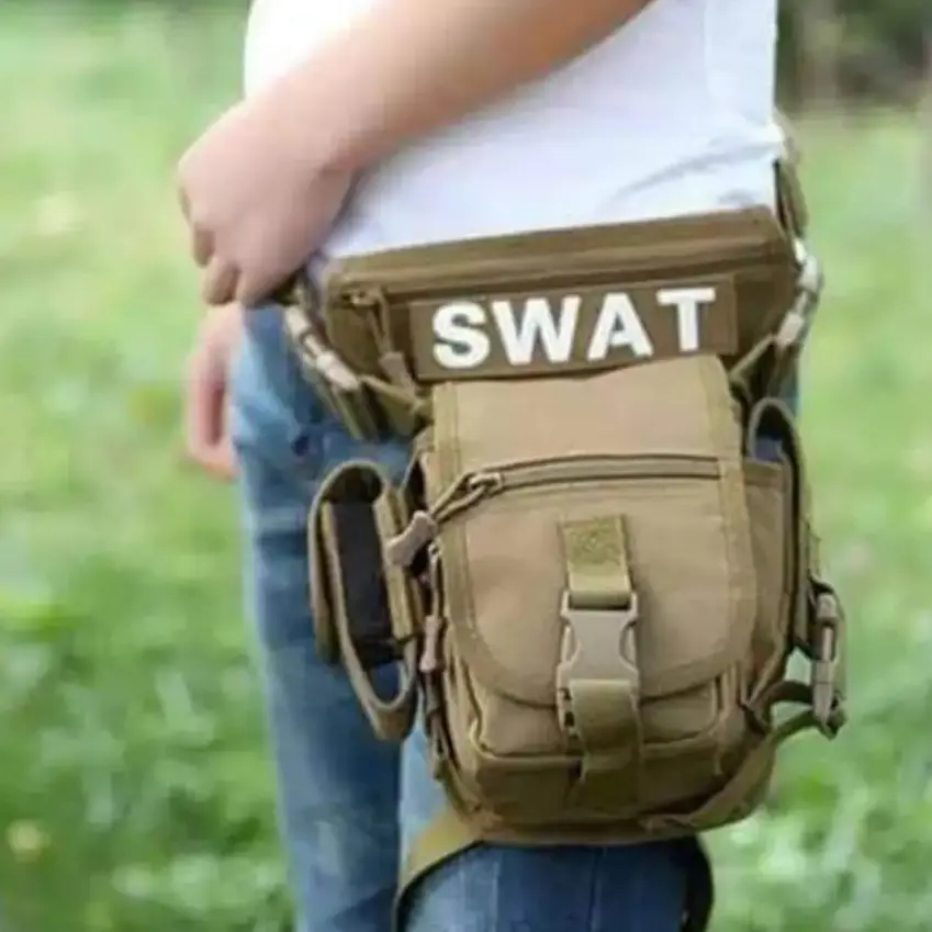 BOLSO BANANO MUSLERA TACTICO SWAT MILITAR 15