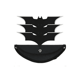 Set 3 Shuriken Batman Especial Lanzamiento + Funda