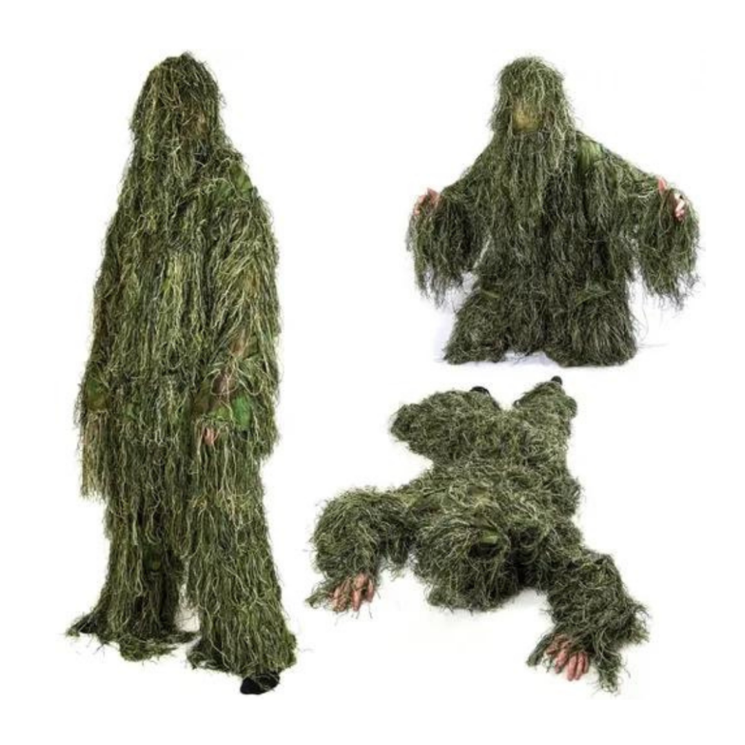 Traje Completo Ghillie Camuflaje Airsoft Outdoor Zona Sur